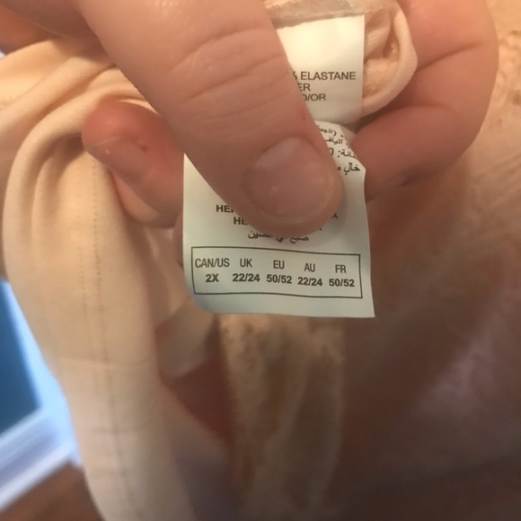 Pink lace shift dress - Picture 3 of 4